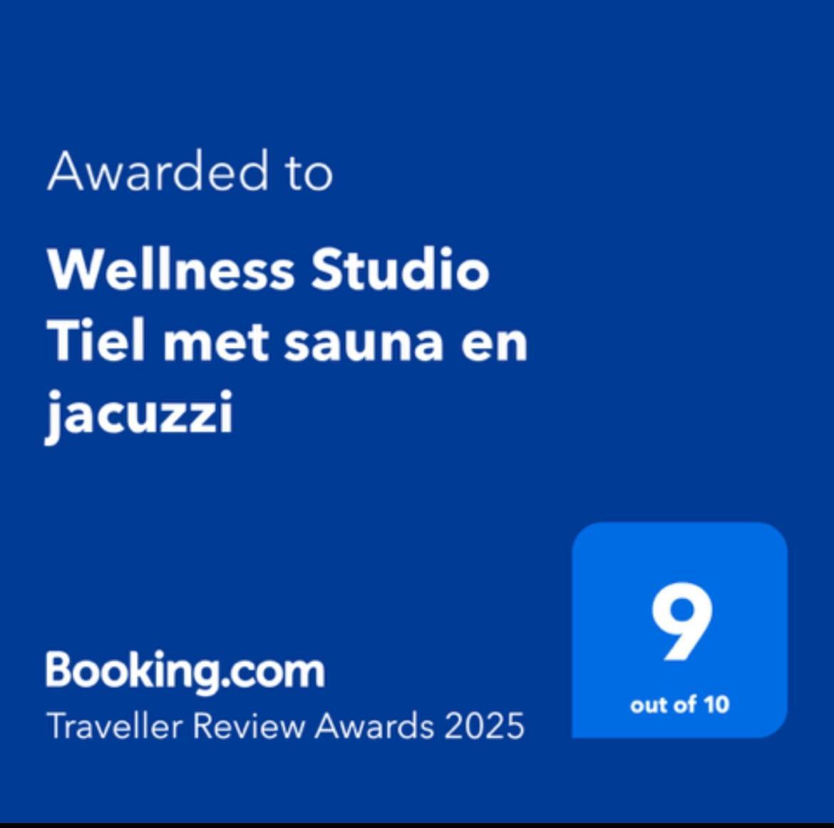 Wellness Studio Tiel Met Sauna En Jacuzzi Extérieur photo